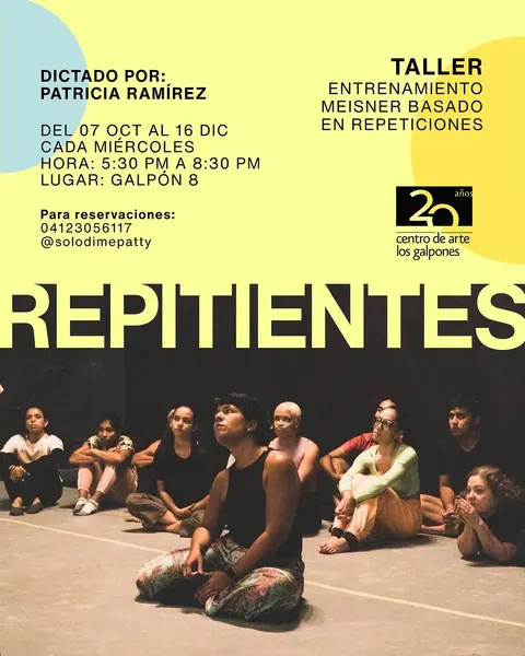 Repitientes - Taller entrenamiento Meisner basado en repeticiones